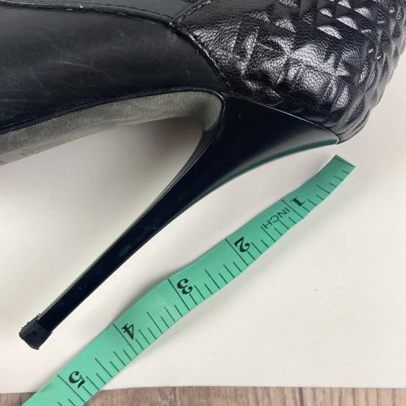 Euc Giuseppe Zanotti Black Lace Up Stiletto Boot I-18 - Picture 14 of 16